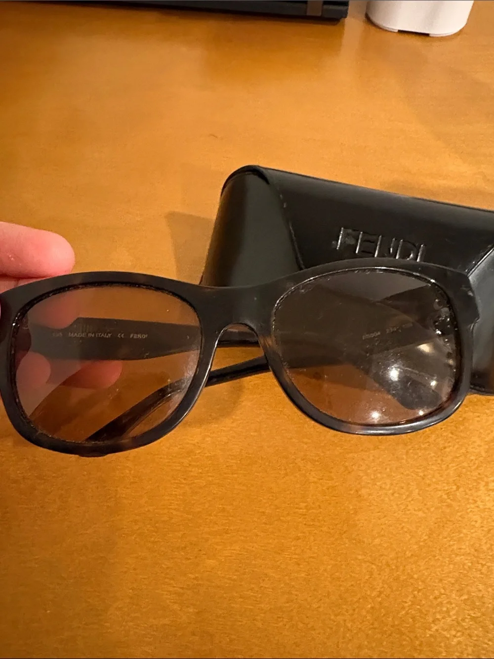 Fendi tortoise Frame Sunglasses with Brown Lenses